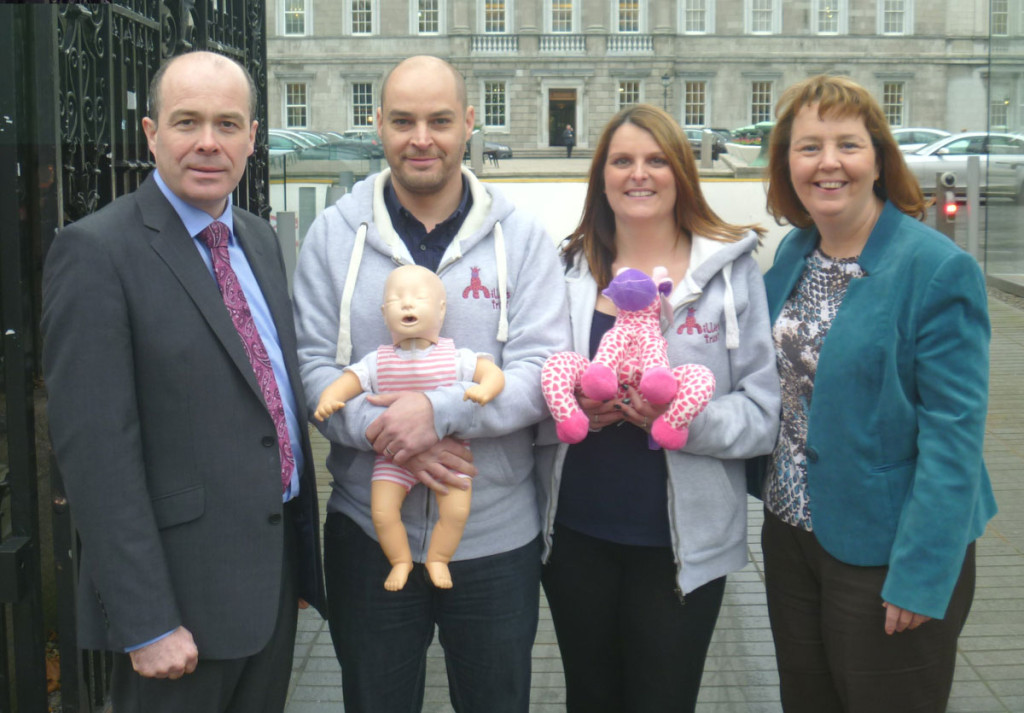Working with Millie’s Trust, a UK charity, Denis put a strong case to the Children's Minister James Reilly to change childcare regulations to include first aid training for babies & small children for every childcare worker and he has agreed to implement same. Denis also worked with Millie’s Trust to provide free first aid training to parents & grandparents throughout Roscommon.
